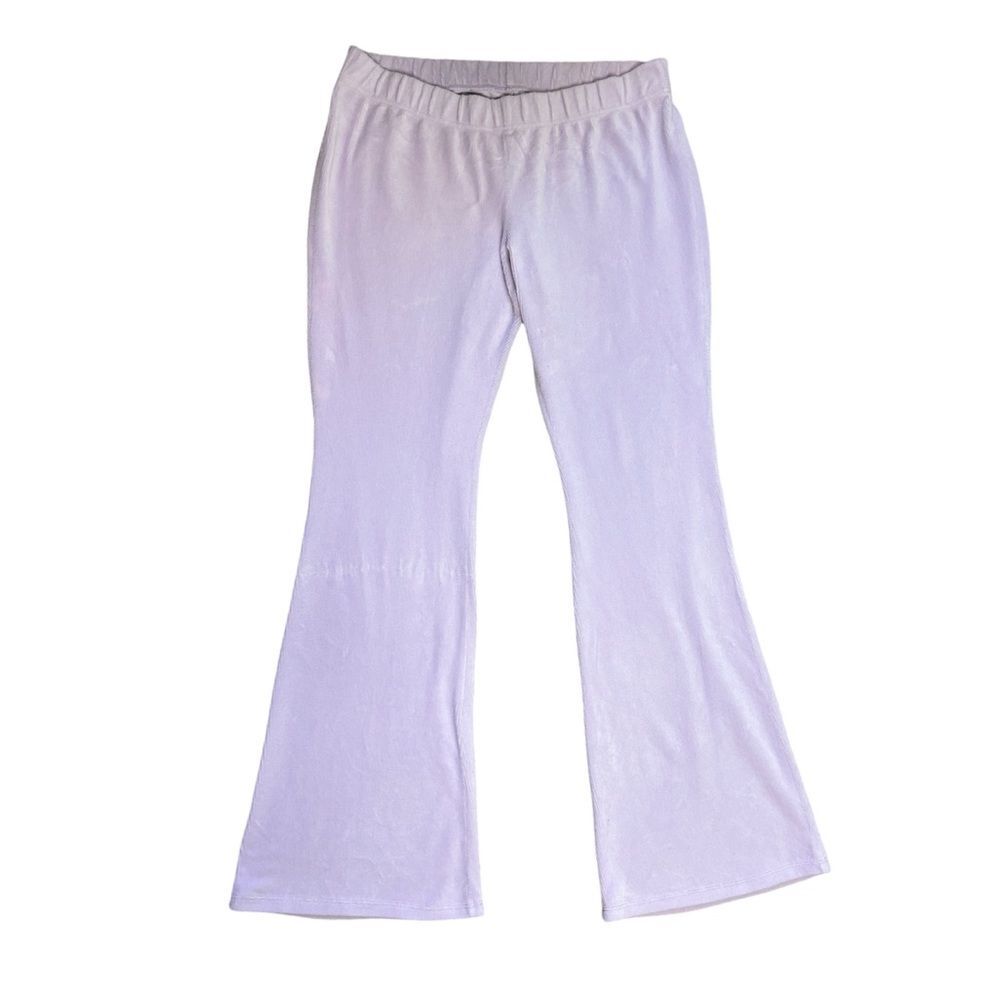 Wild Fable Lilac Ribbed Flared Pants